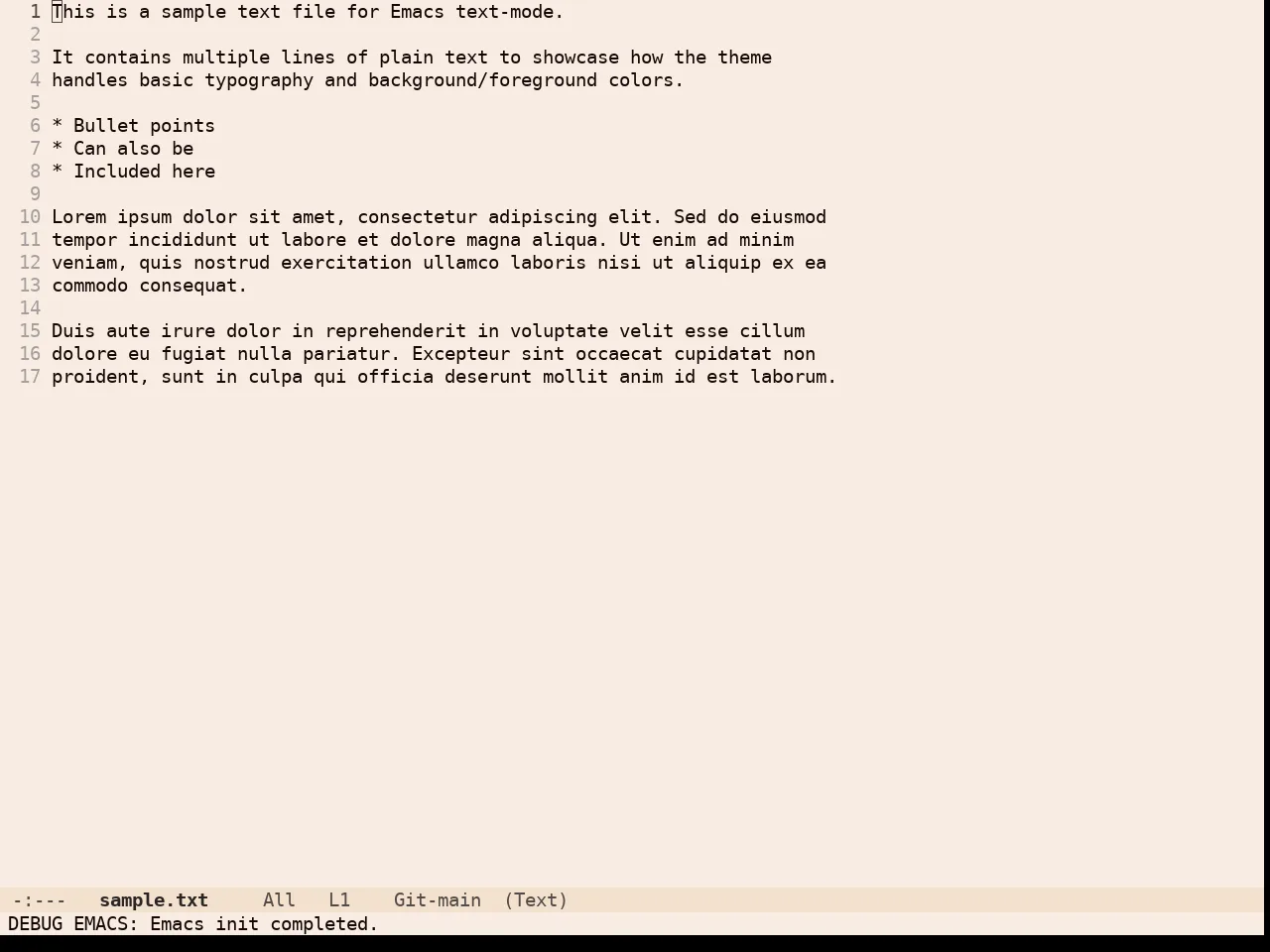 OS1 Theme in text-mode