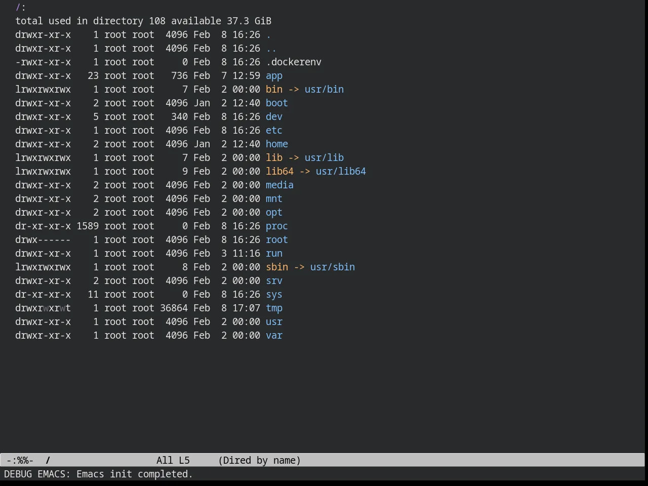 Panda Theme in dired