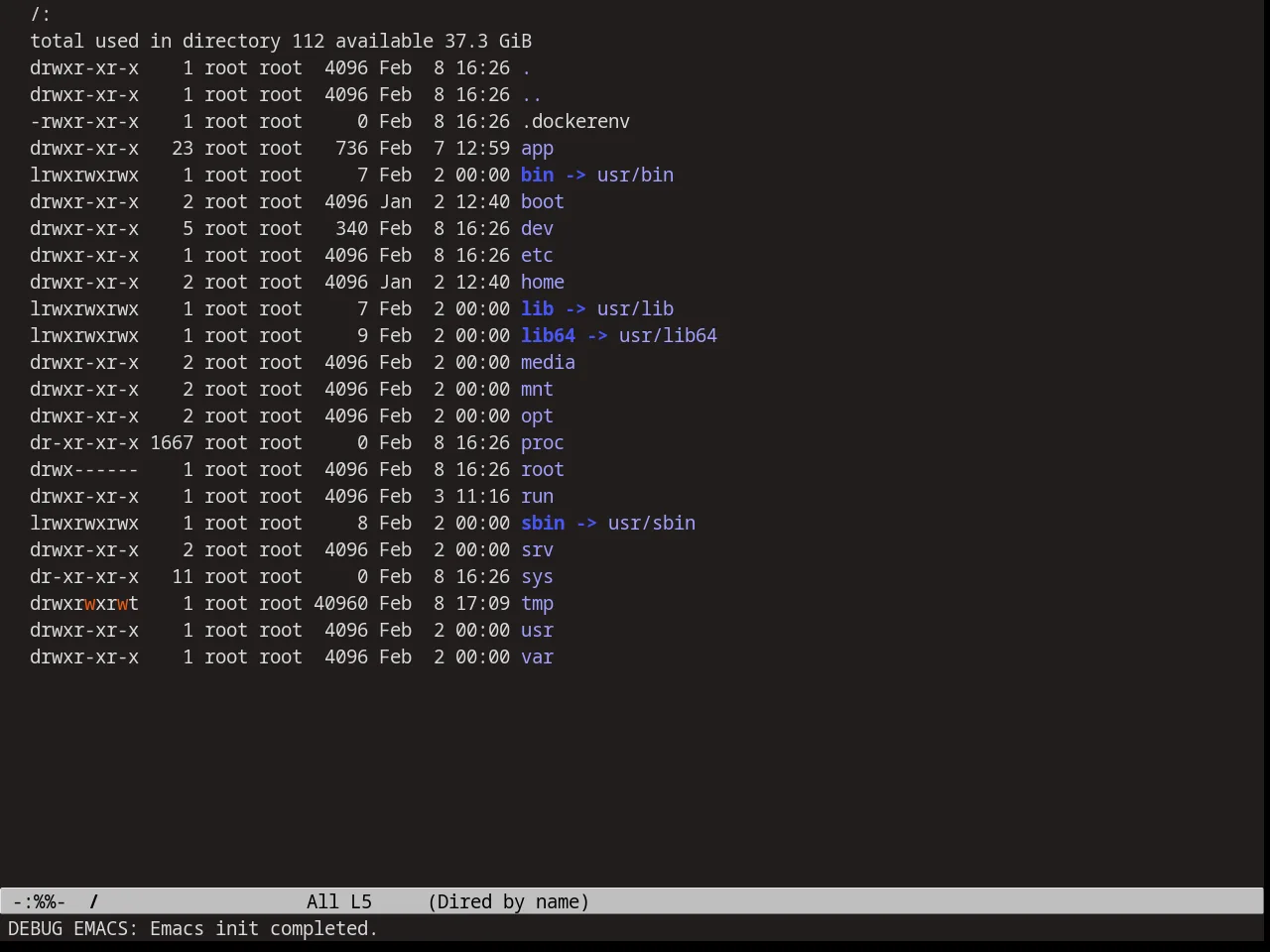 Pastels on Dark Theme in dired