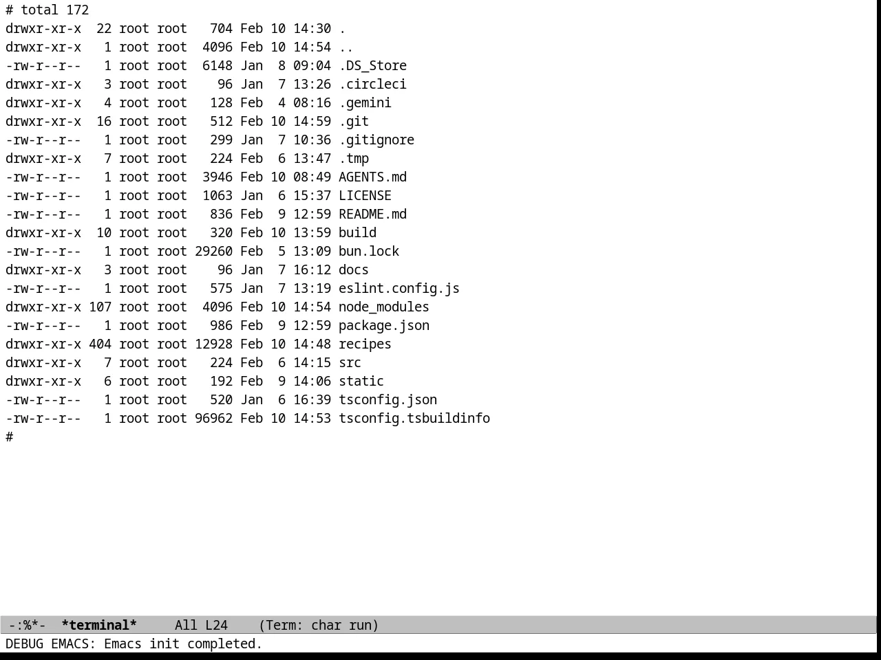Plain Theme in term
