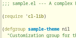 Preview of Plan9 theme