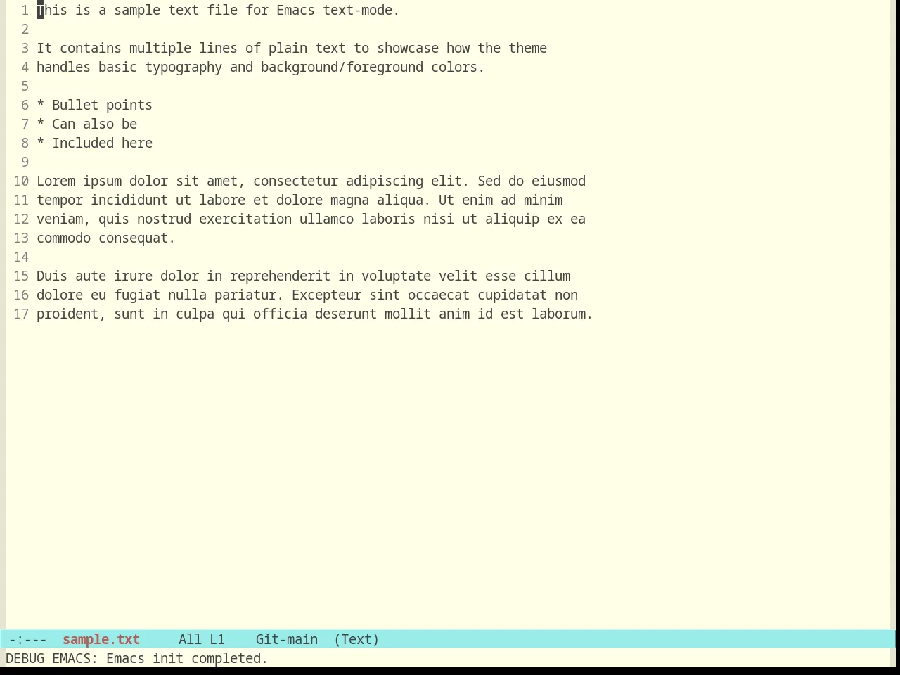 Plan9 in text-mode
