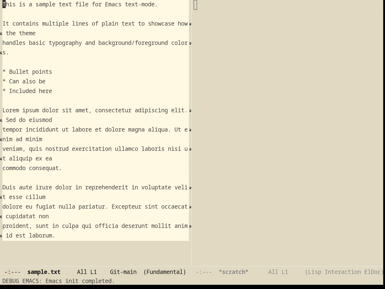 Poet Theme in fundamental-mode