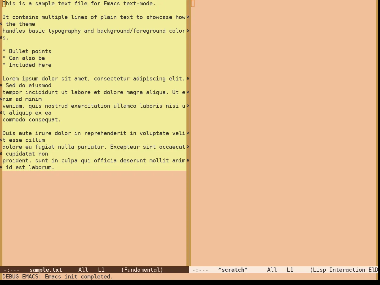 Pumpkin Spice Theme in fundamental-mode