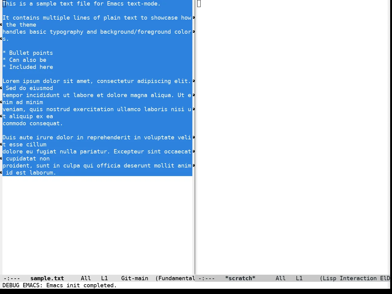 Qtcreator Theme in fundamental-mode