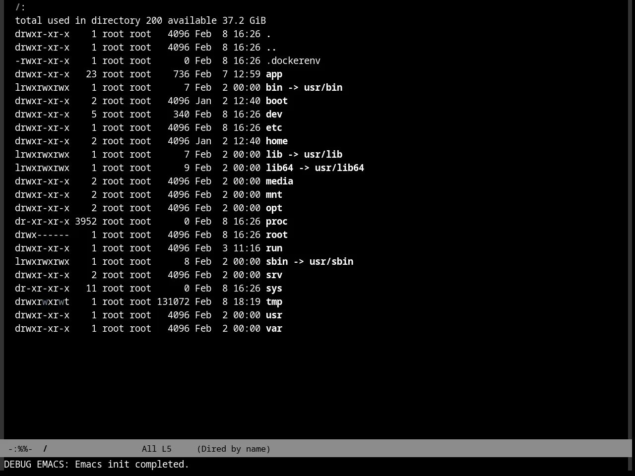 Quasi Monochrome Theme in dired