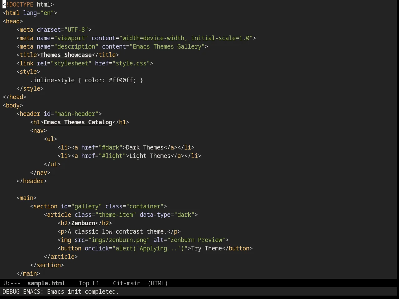 Railcasts Reloaded Theme in html-mode