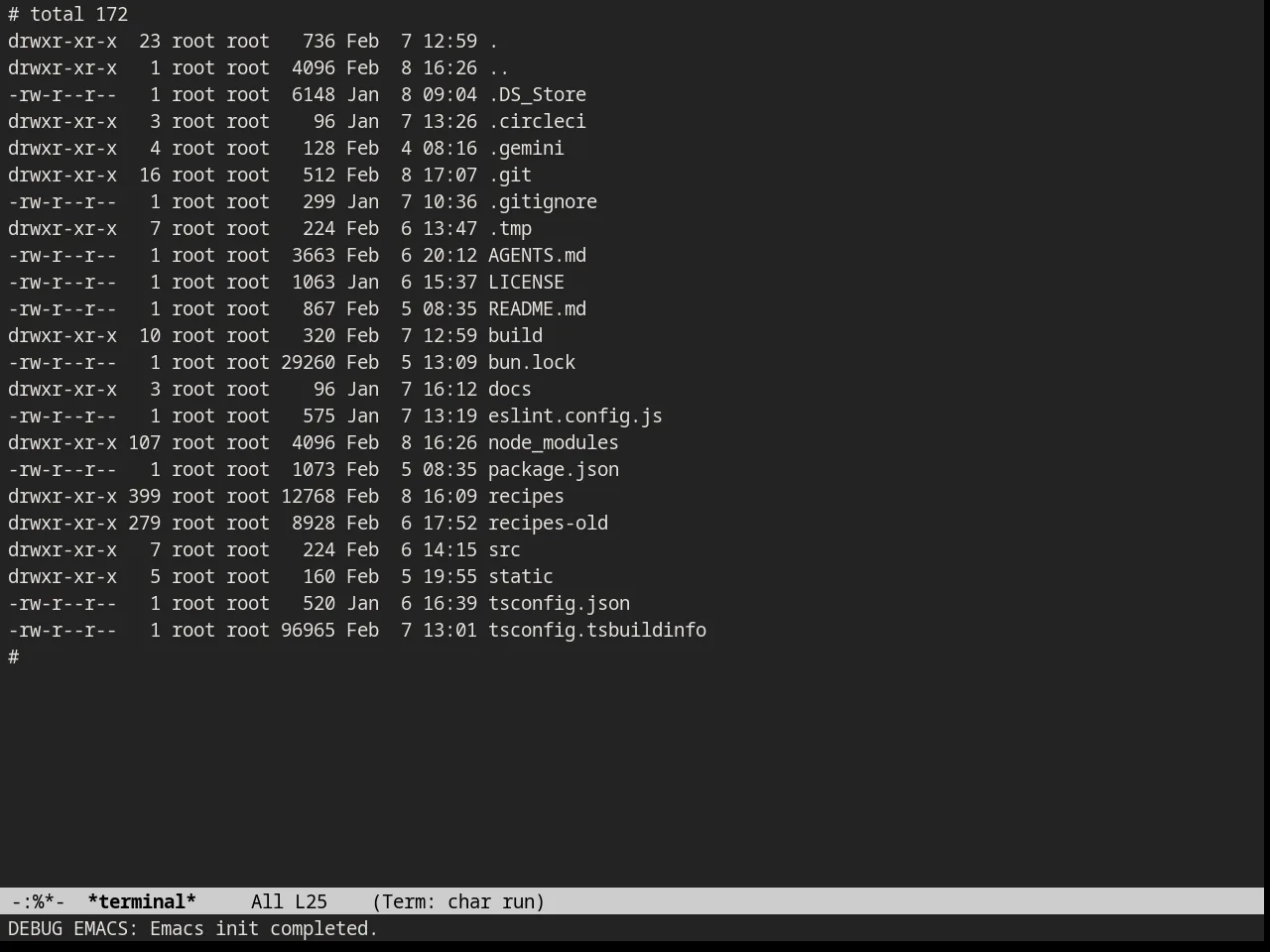 Railscasts Theme in term