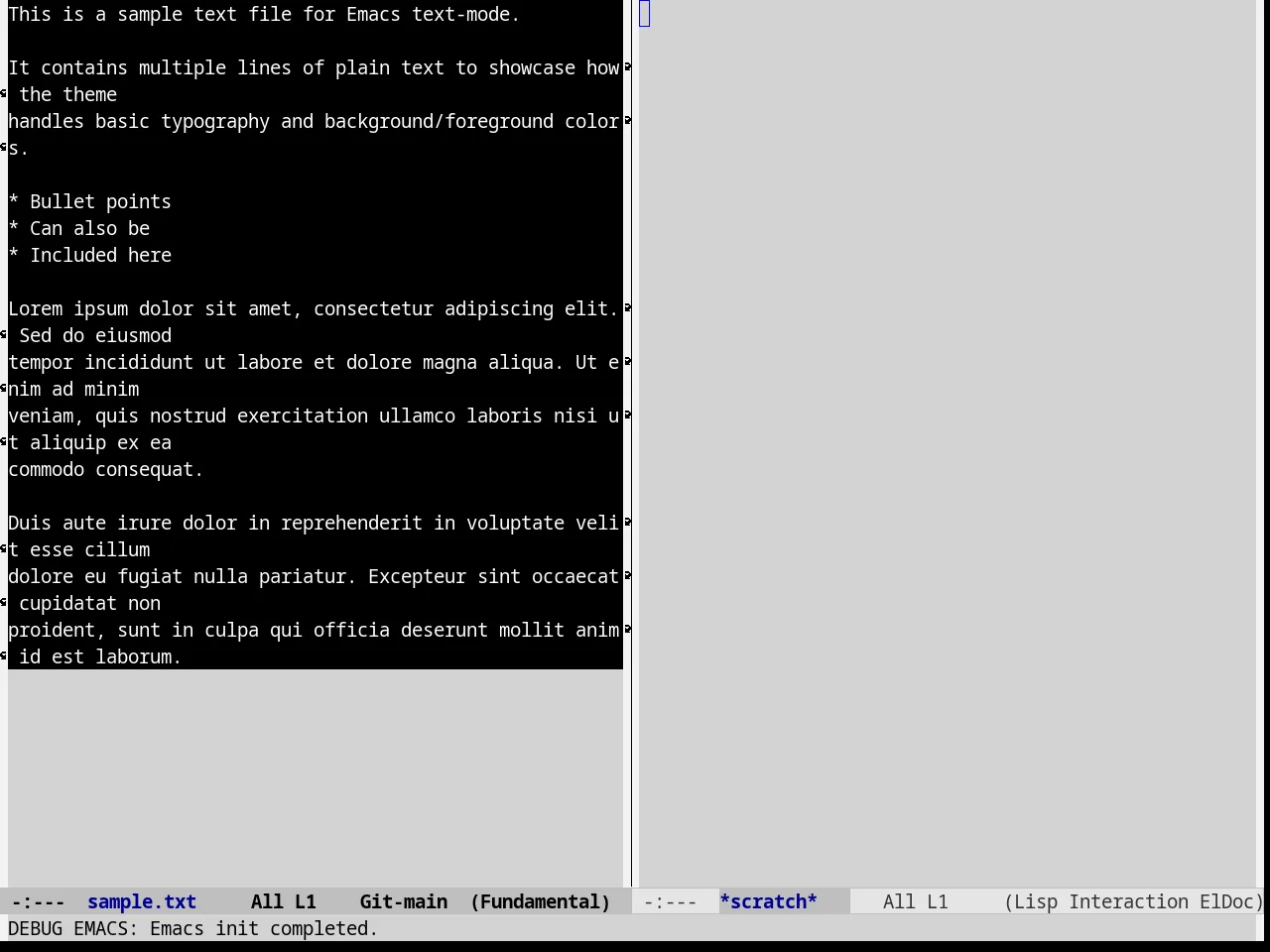 Ramangalahy Theme in fundamental-mode