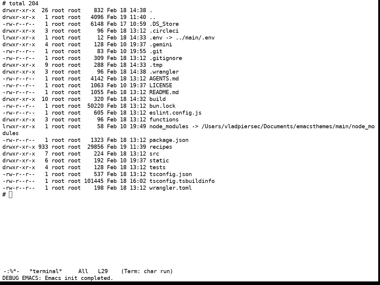Real Mono Eink Theme in term