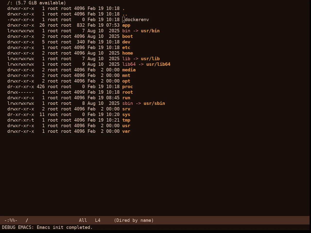 Rg Themes Cappuccino Noir Theme in dired