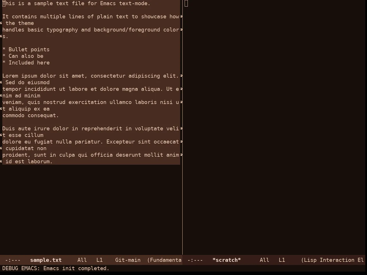 Rg Themes Cappuccino Noir Theme in fundamental-mode