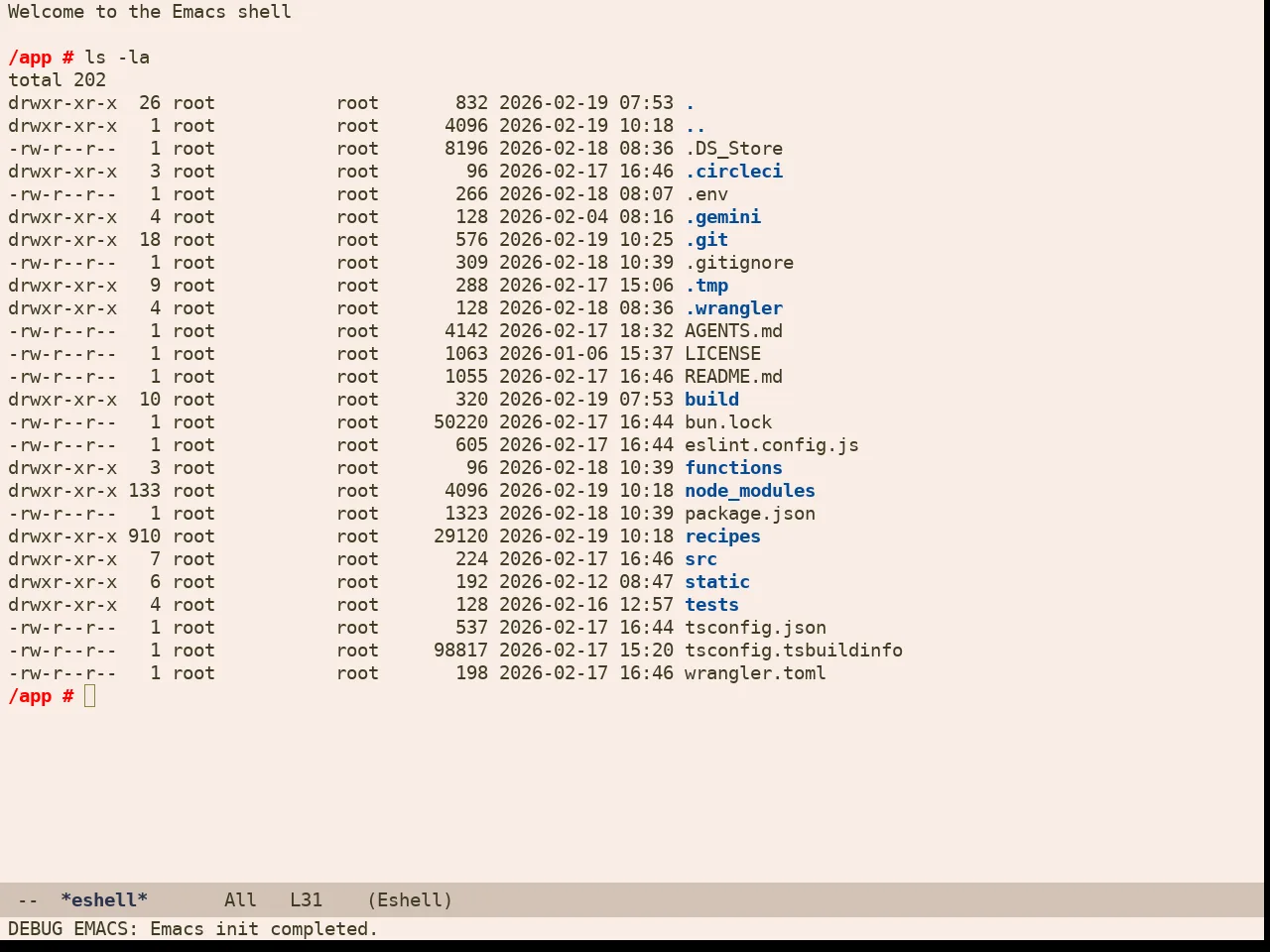 Rg Themes Ellas Theme in eshell
