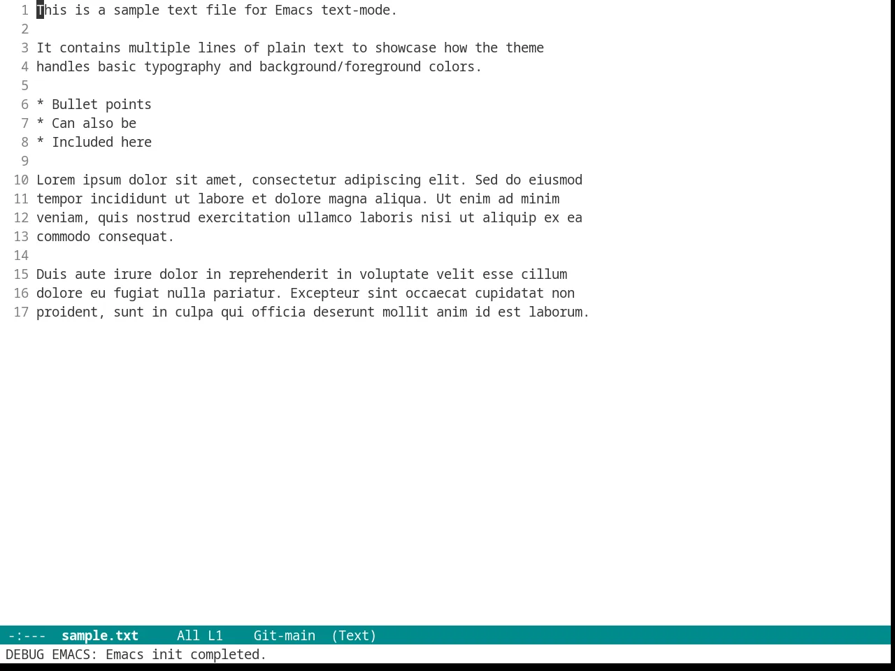 Ritchie Theme in text-mode