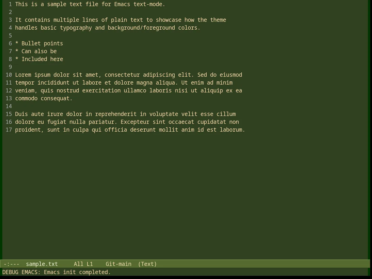 Robin Hood Theme in text-mode