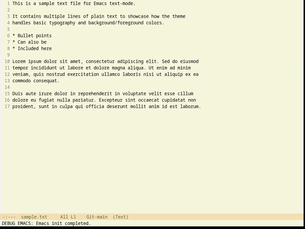 Rotor Theme in text-mode