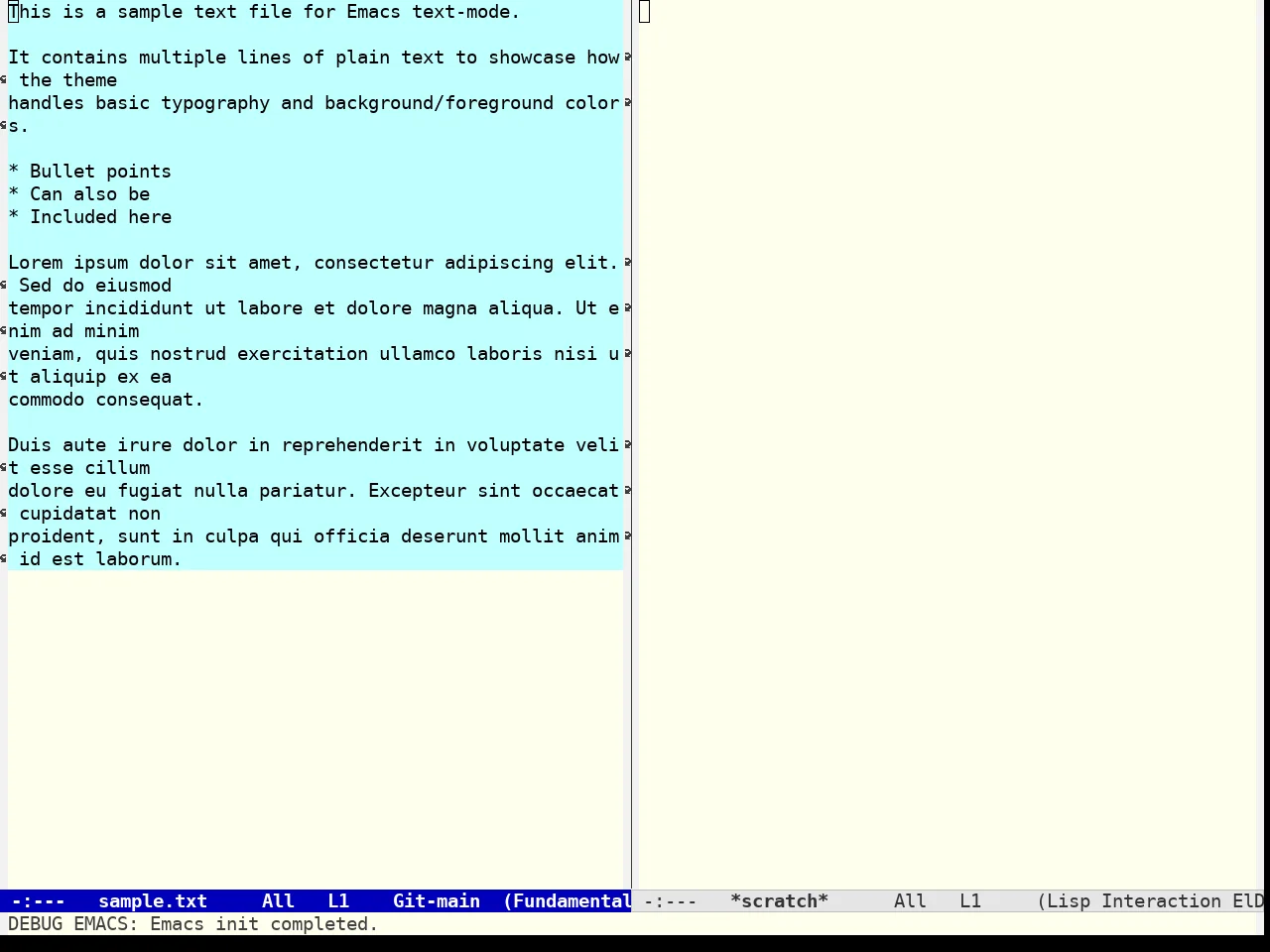 Royal Hemlock Theme in fundamental-mode