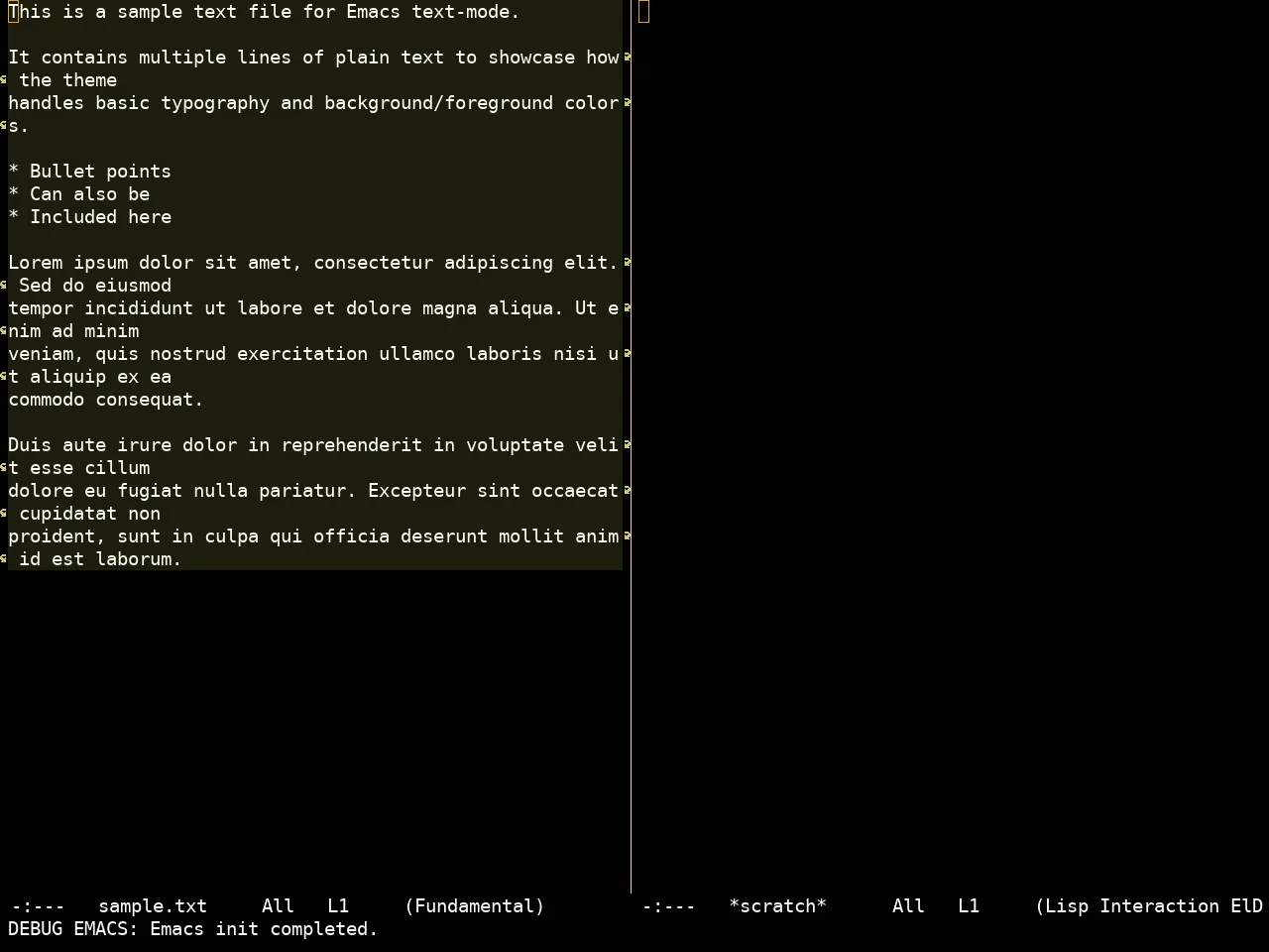 Sculpture Themes Dark Theme in fundamental-mode