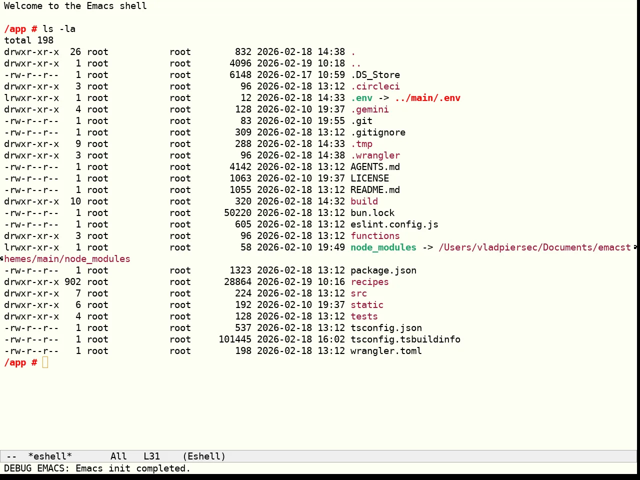 Sculpture Themes Light Theme in eshell