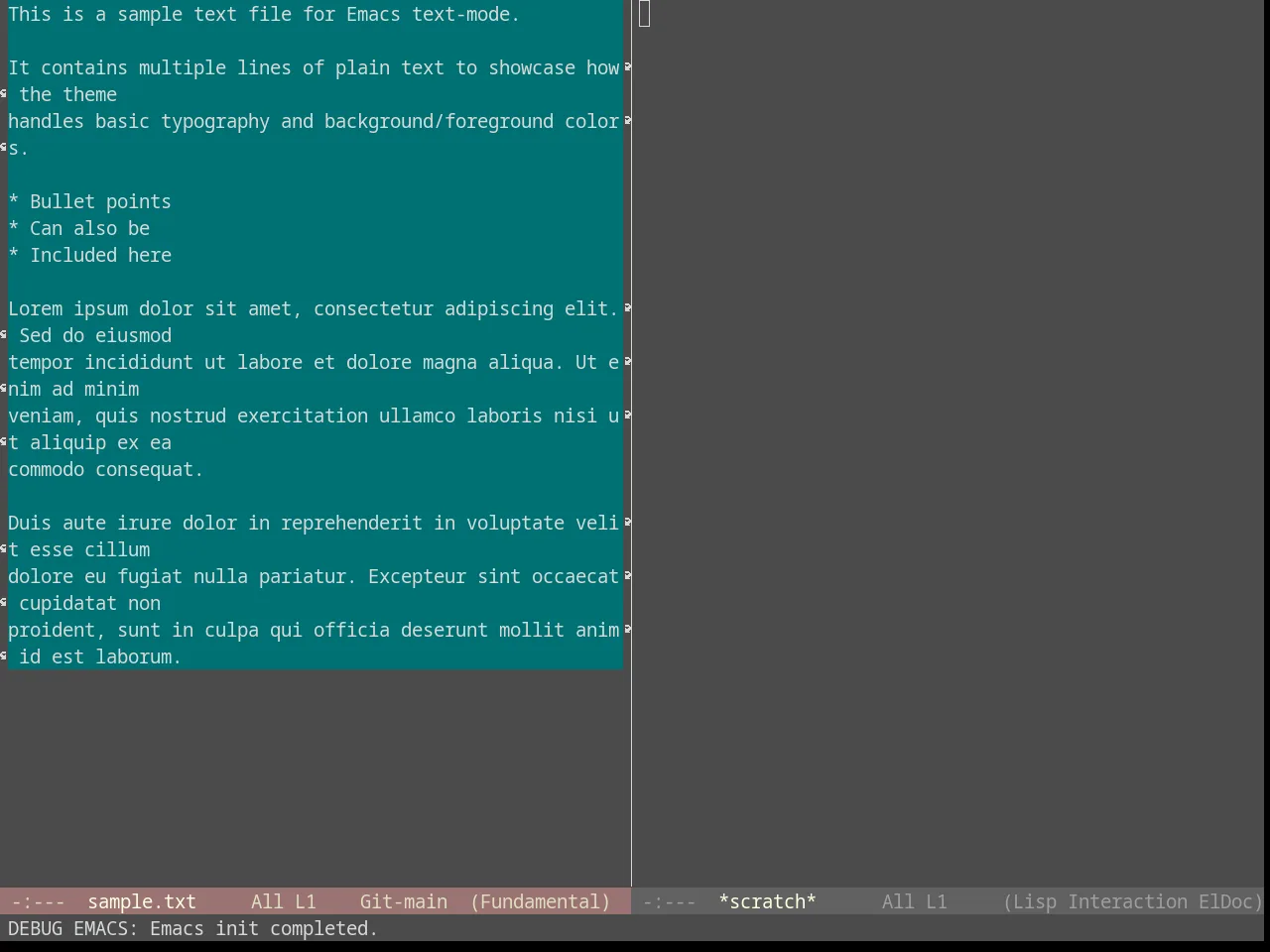 Seoul256 Theme in fundamental-mode
