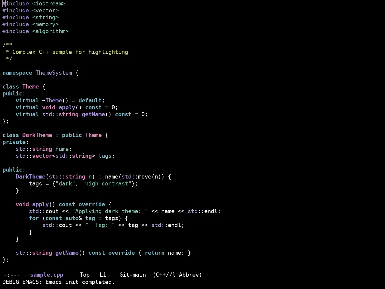 Ewal Sexy Astromouse Theme in c++-mode