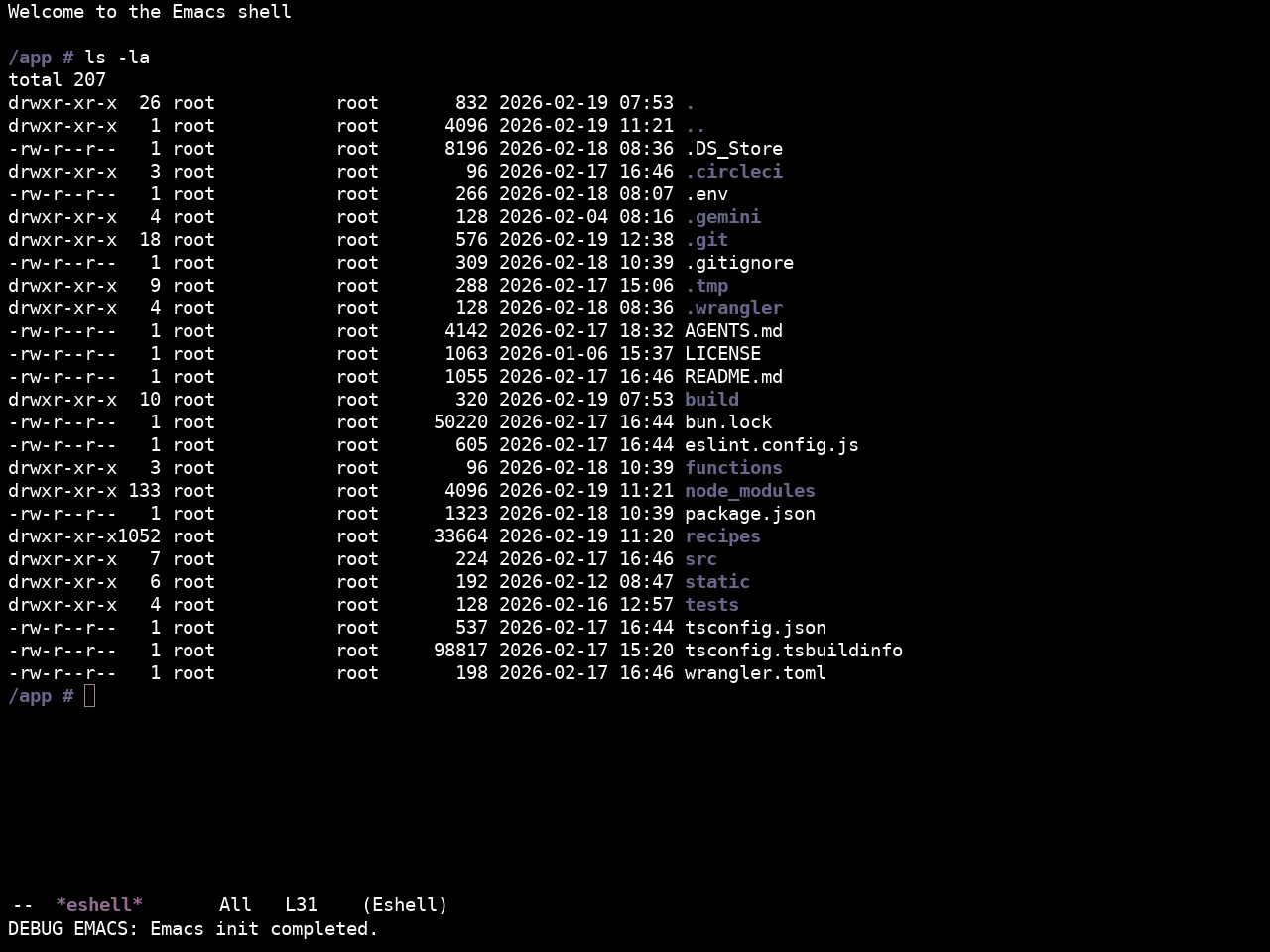 Ewal Sexy Bitmute Theme in eshell