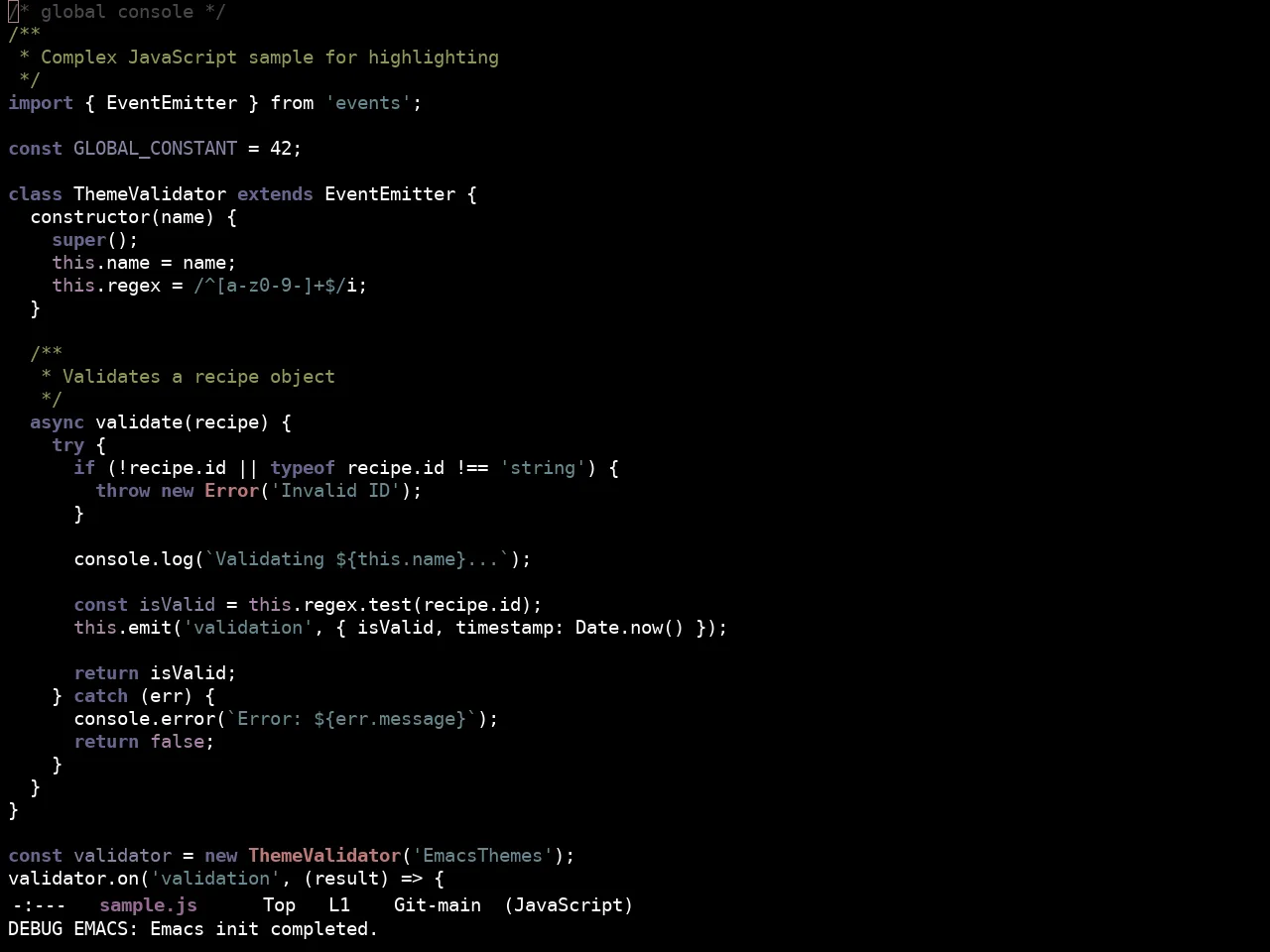 Ewal Sexy Bitmute Theme in javascript-mode