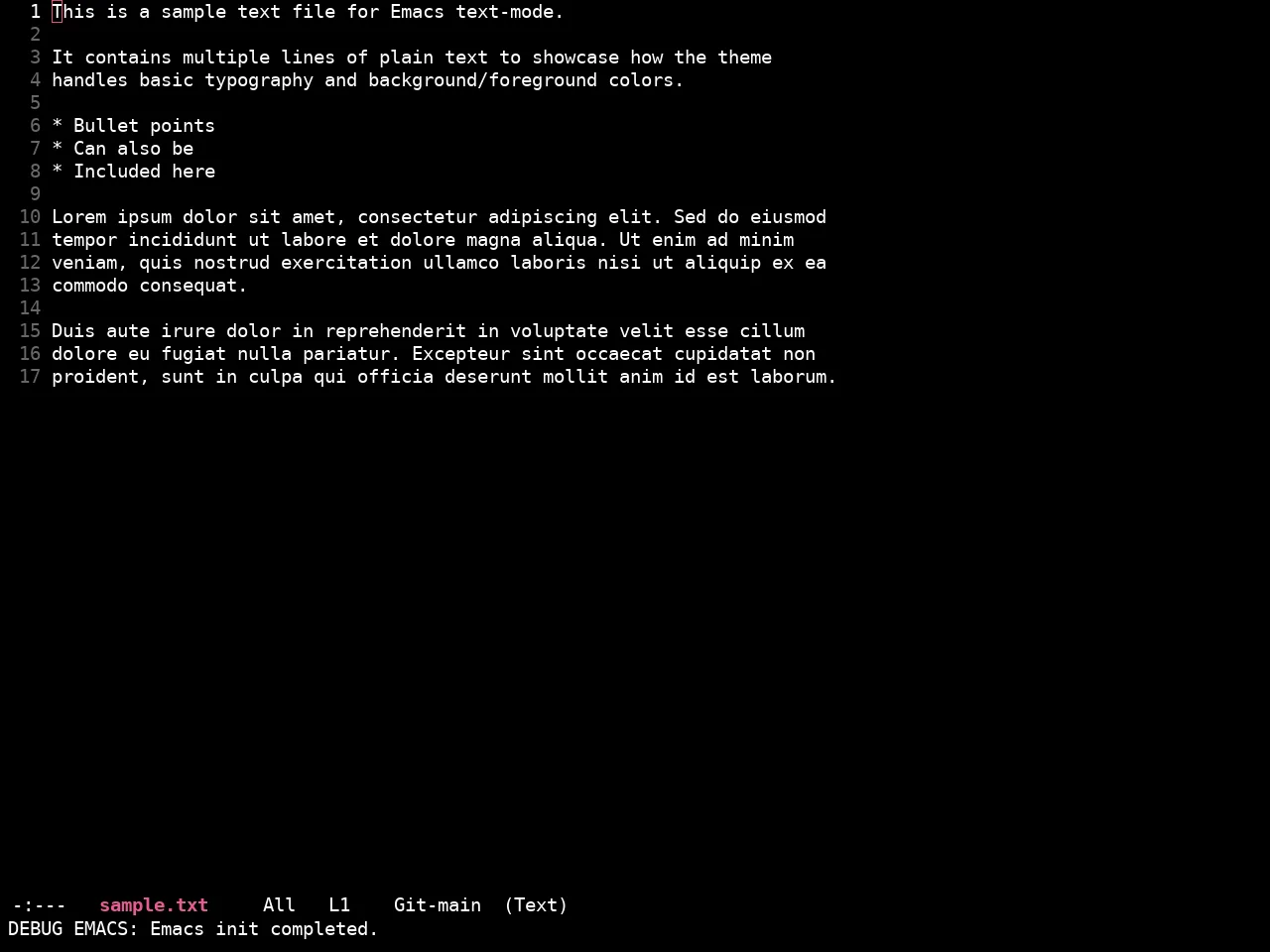 Ewal Sexy Colorfulcolors Theme in text-mode