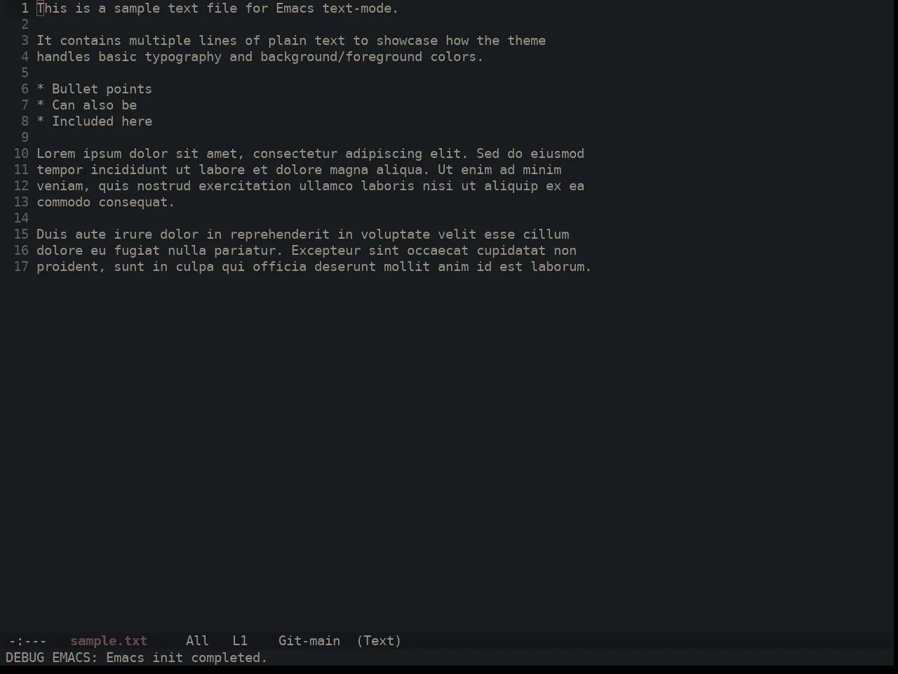 Ewal Sexy Dawn Theme in text-mode