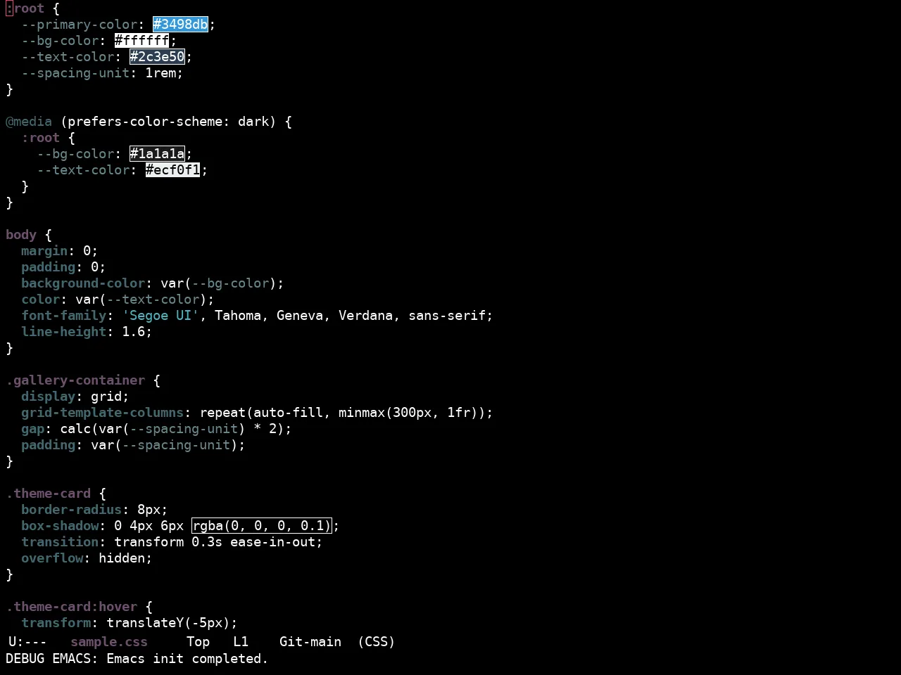 Ewal Sexy Digerati Theme in css-mode