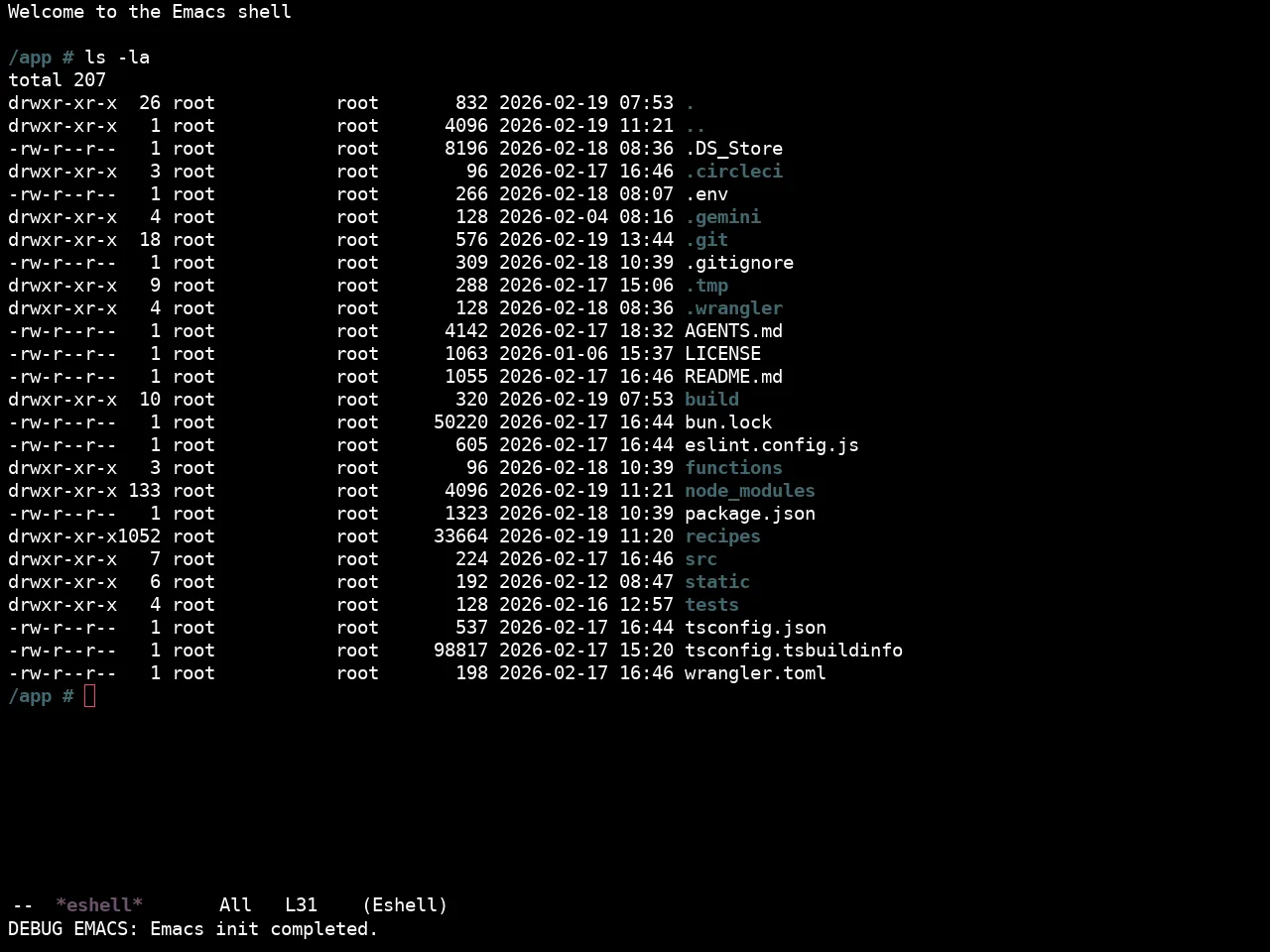 Ewal Sexy Digerati Theme in eshell