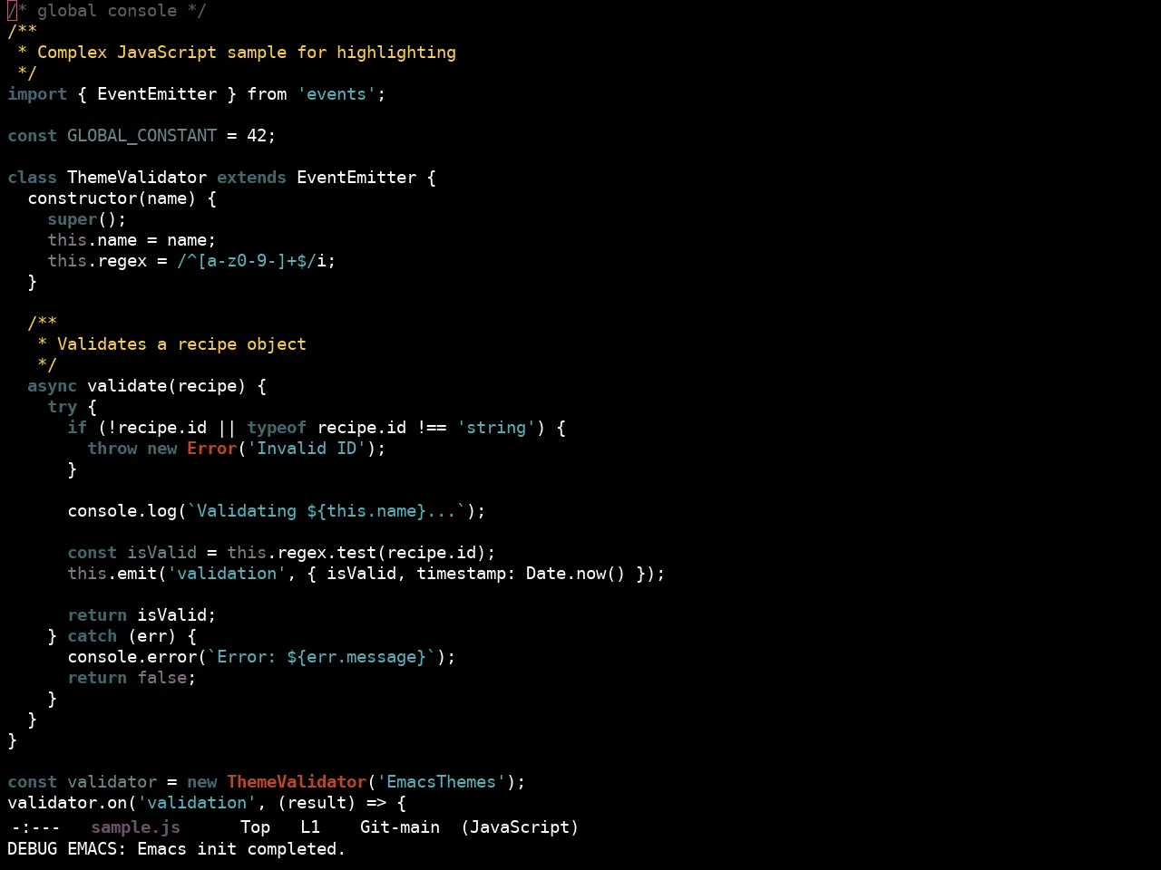 Ewal Sexy Digerati Theme in javascript-mode