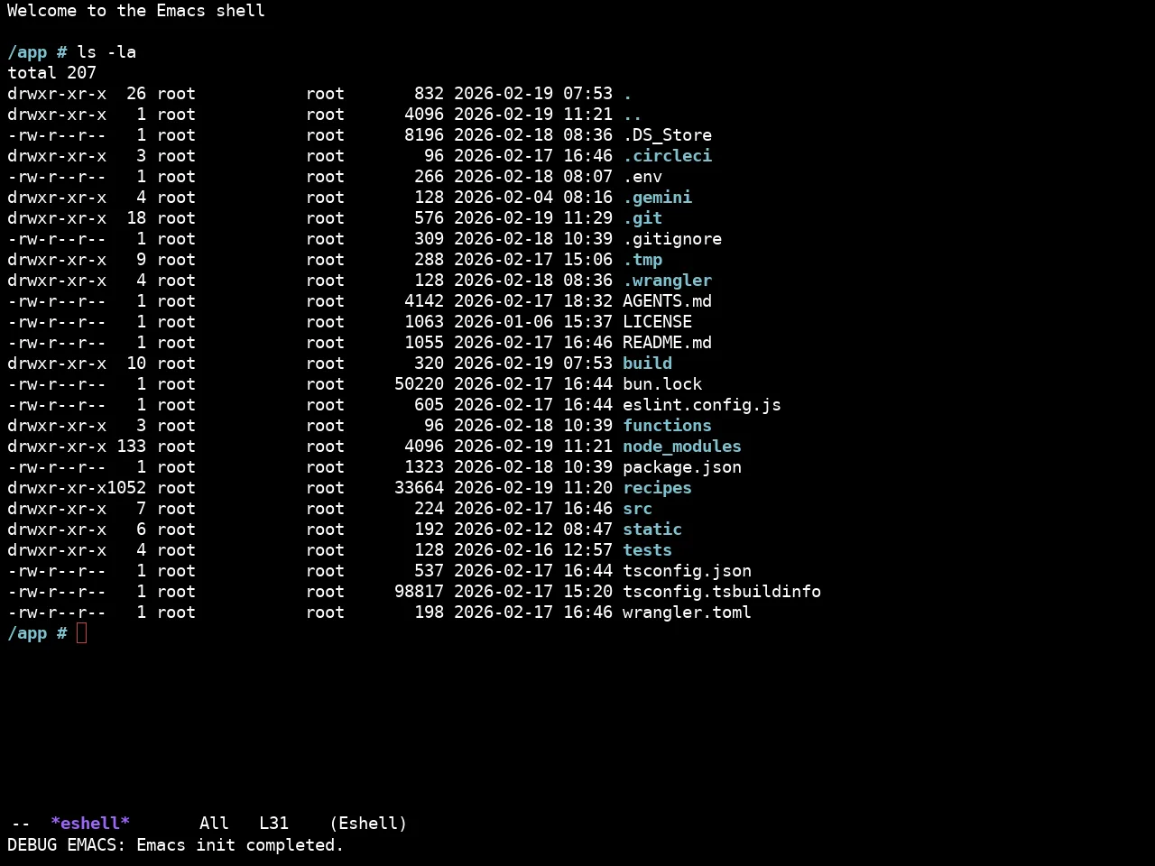 Ewal Sexy Dotshare Theme in eshell