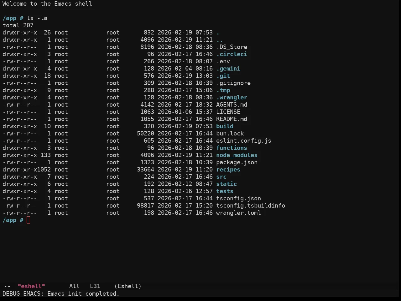 Ewal Sexy Eqie6 Theme in eshell