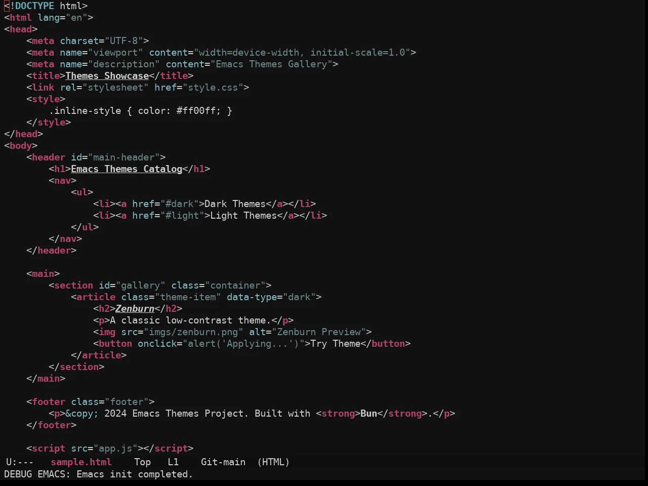 Ewal Sexy Eqie6 Theme in html-mode