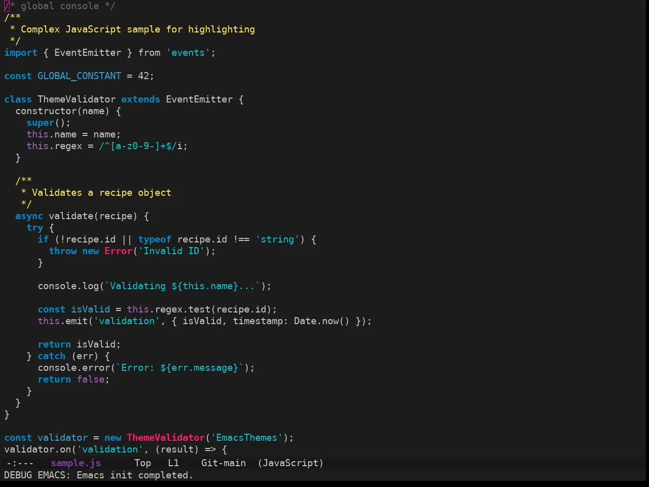 Ewal Sexy Gjm Theme in javascript-mode