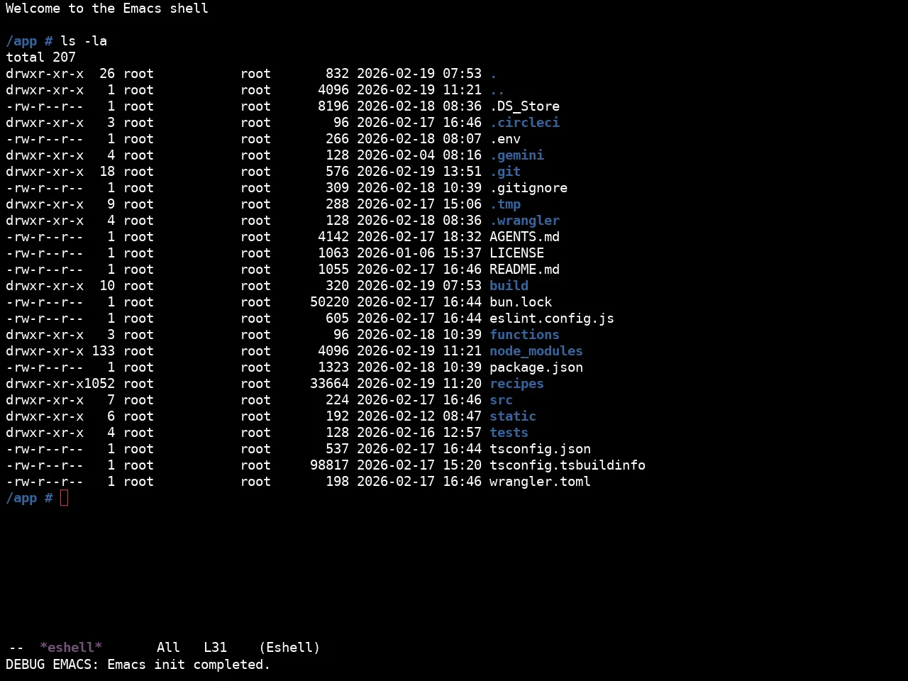 Ewal Sexy Gnometerm Theme in eshell