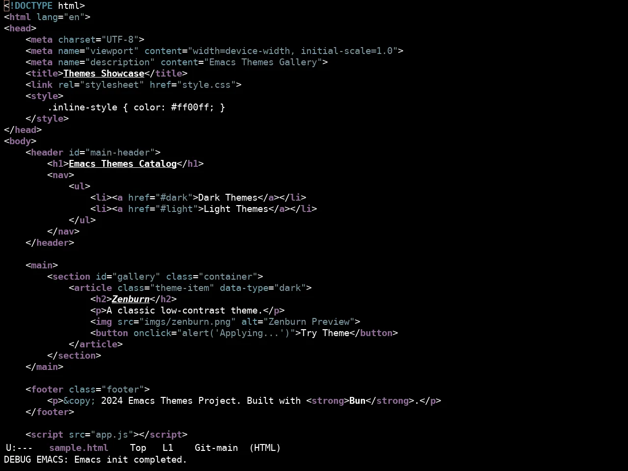 Ewal Sexy Jasonwryan Theme in html-mode