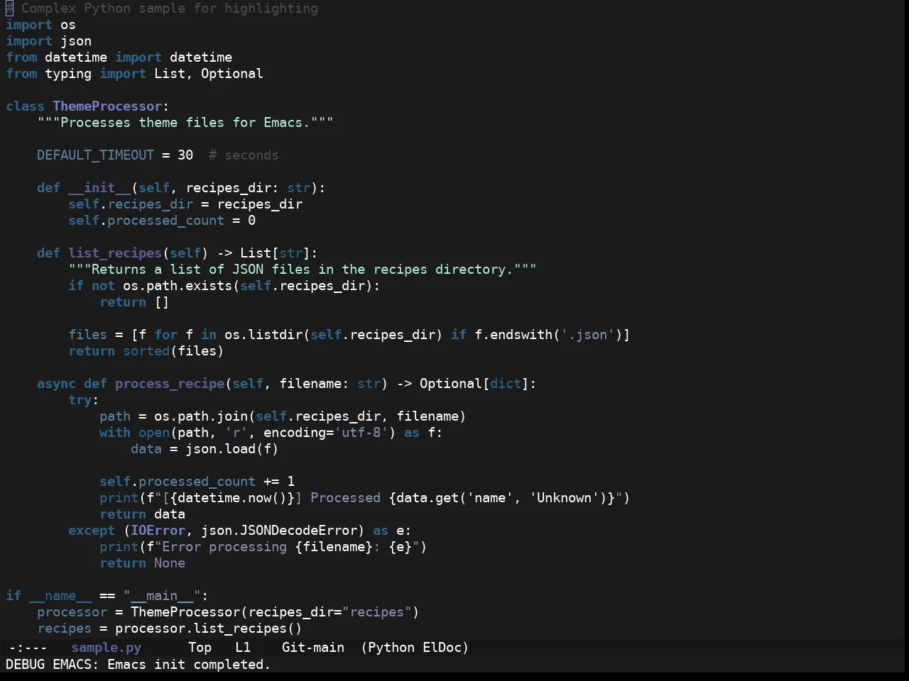 Ewal Sexy Kasugano Theme in python-mode