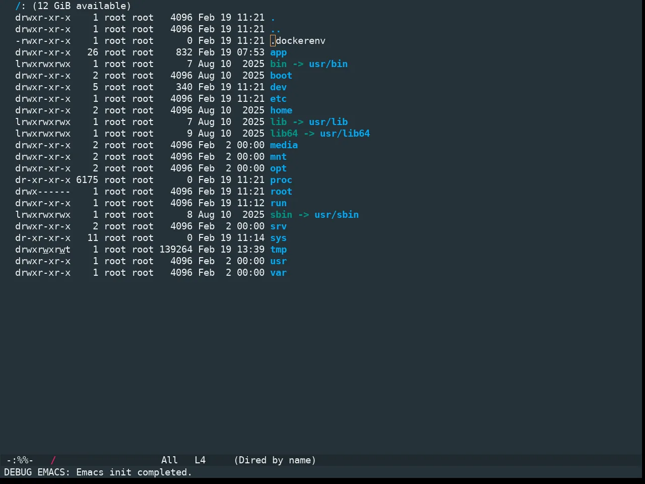 Ewal Sexy Material Theme in dired