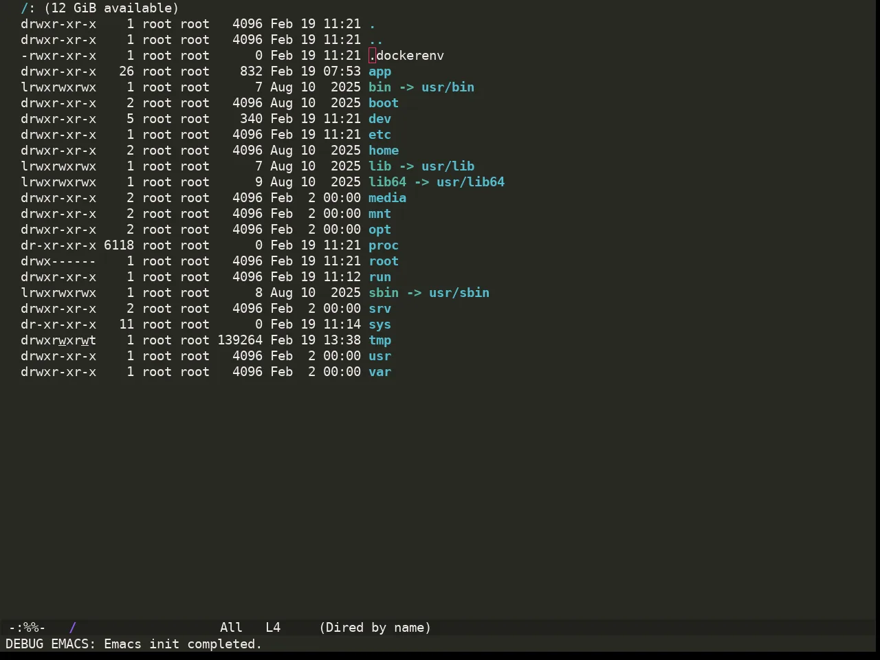 Ewal Sexy Monokai Theme in dired