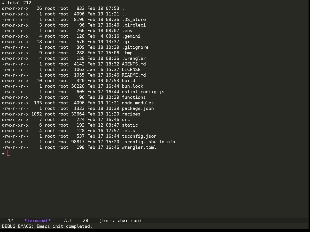 Ewal Sexy Monokai Theme in term