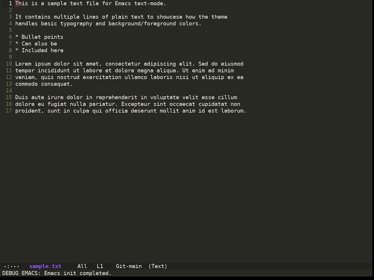 Ewal Sexy Monokai Theme in text-mode
