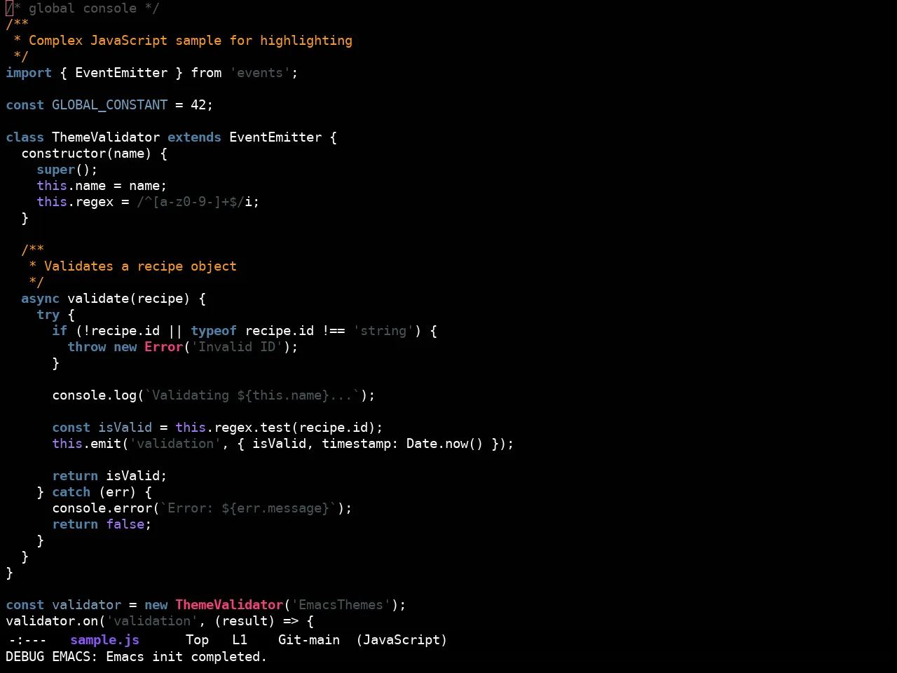 Ewal Sexy Nancy Theme in javascript-mode