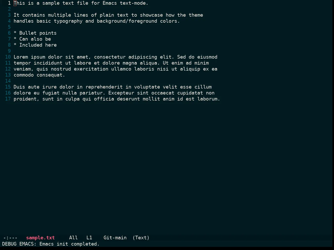Ewal Sexy Navy And Ivory Theme in text-mode