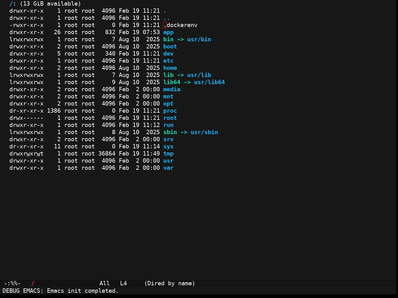 Ewal Sexy Neon Theme in dired