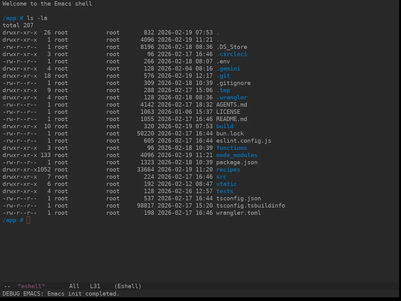 Ewal Sexy Numixdarkest Theme in eshell