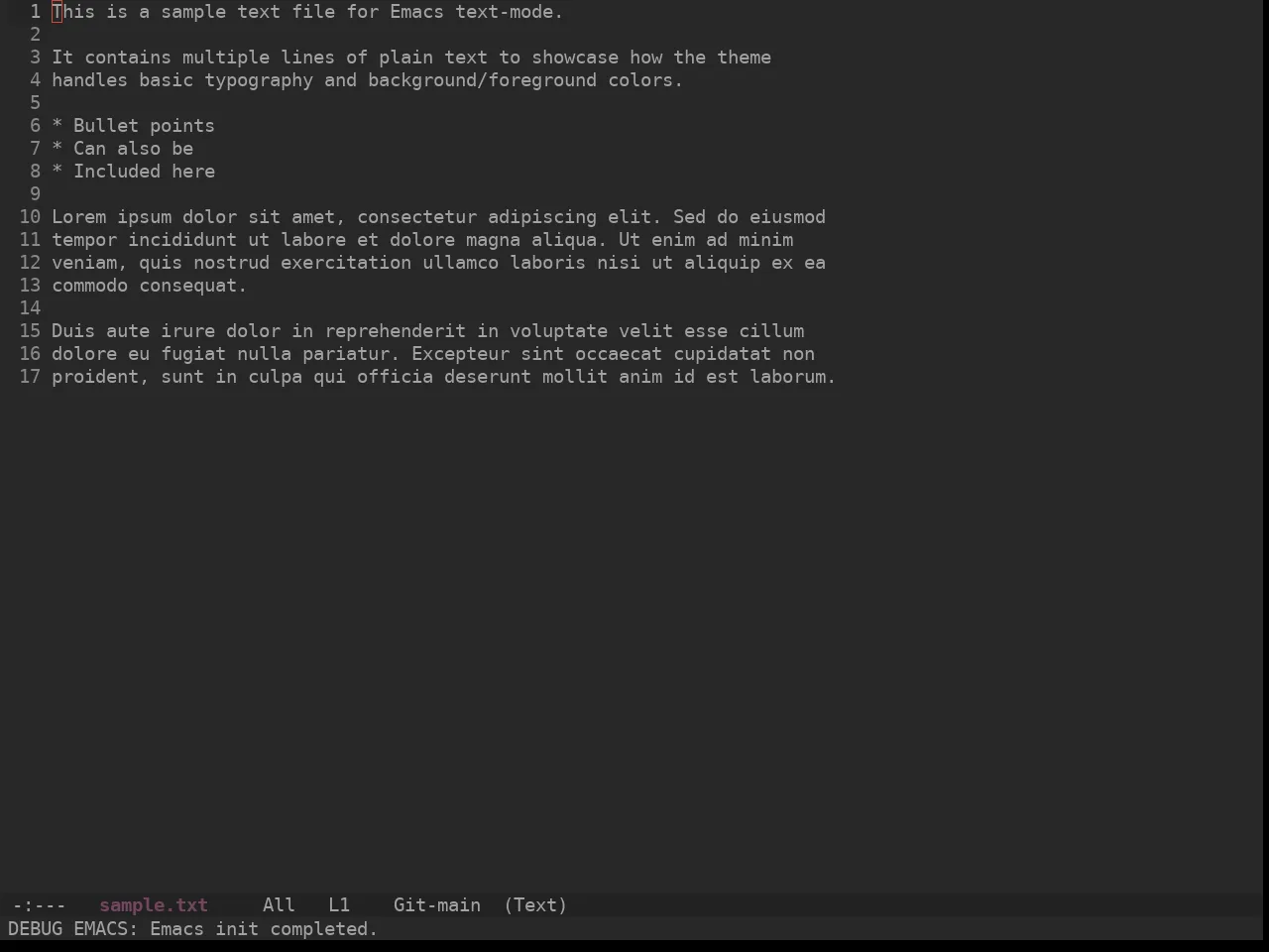 Ewal Sexy Numixdarkest Theme in text-mode