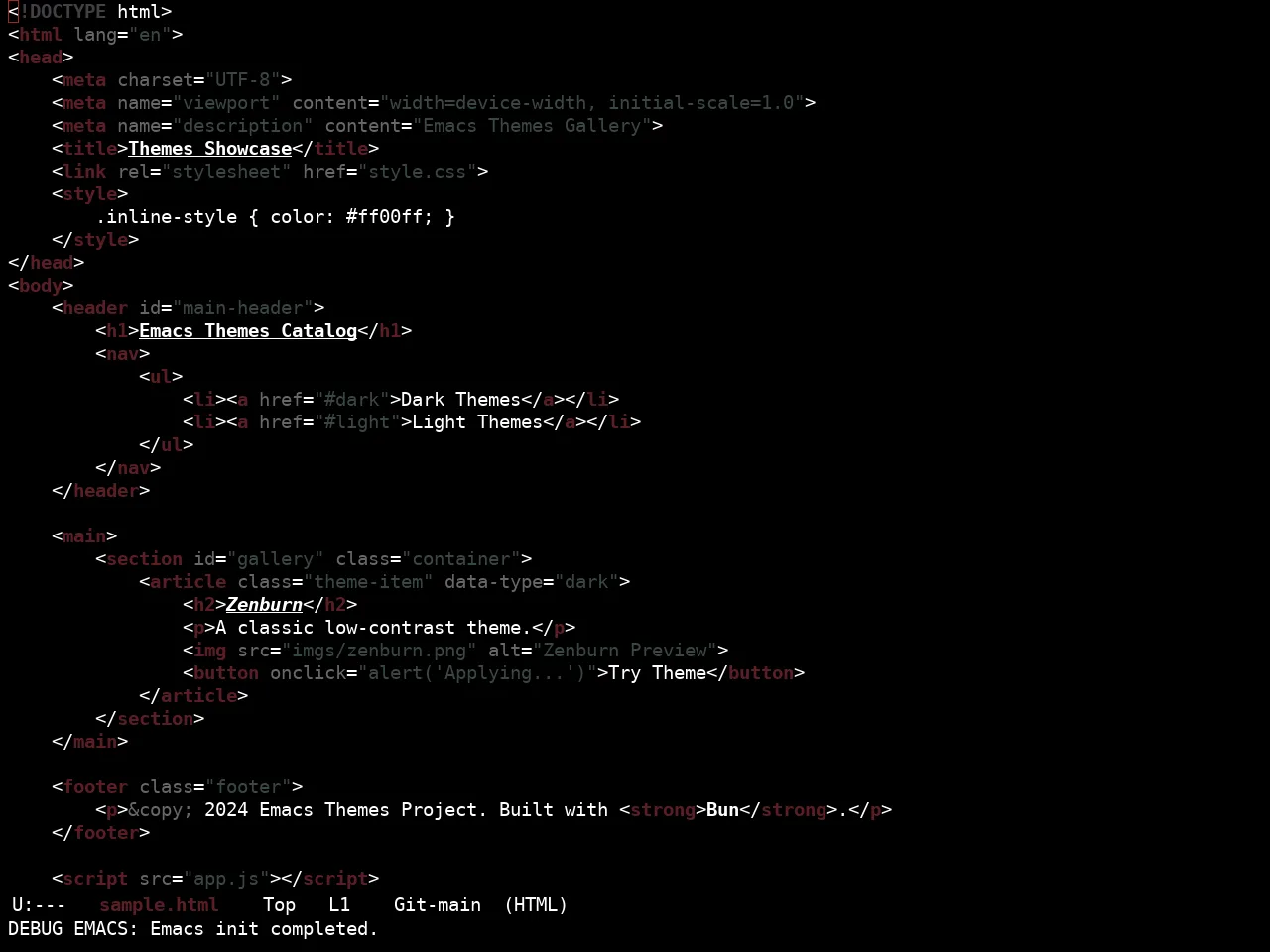 Ewal Sexy Parker Brothers Theme in html-mode