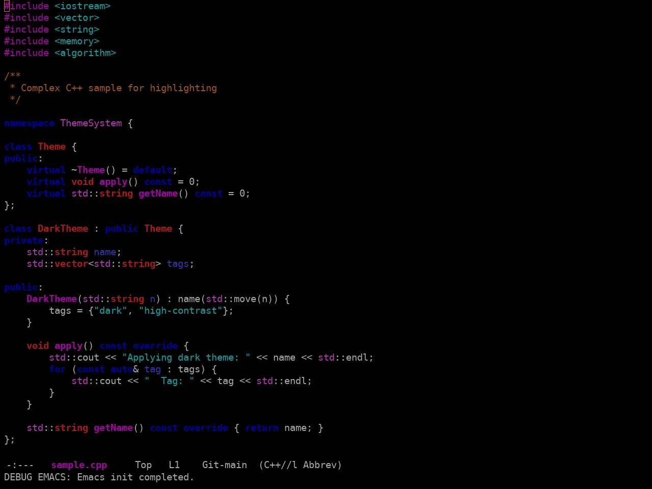 Ewal Sexy Phrak1 Theme in c++-mode